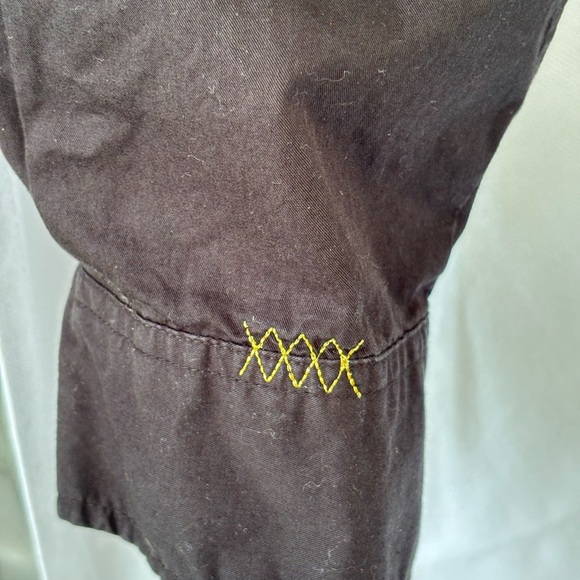 Men's Black Button Down Shirt with Gold Details - Picture 6 of 14